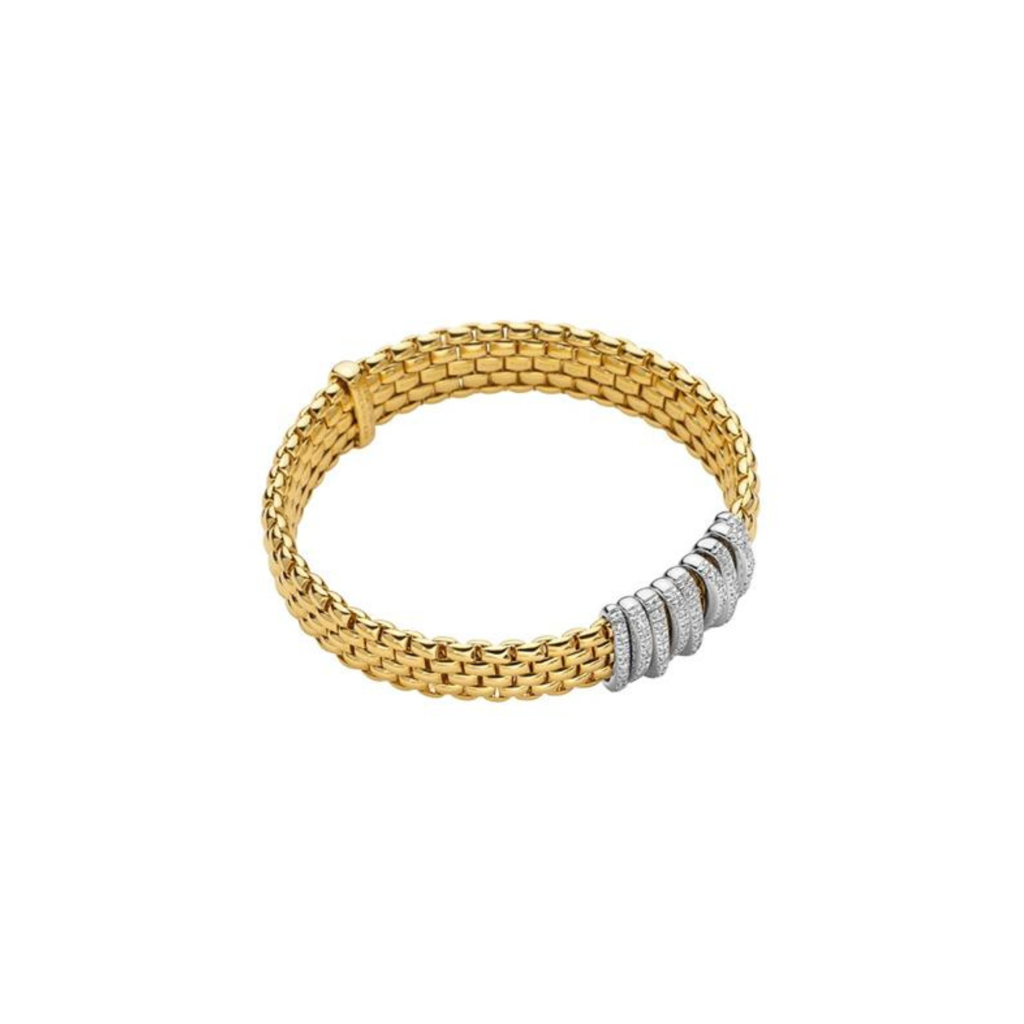 Panorama Flex'It 18ct Yellow Gold Bracelet