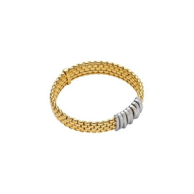 Panorama Flex'It 18ct Yellow Gold Bracelet