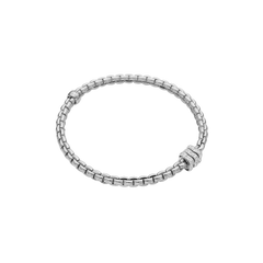 Eka 18ct White Gold Diamond-Set Bracelet