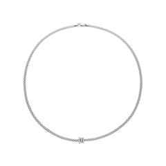 Prima Flex'It 18ct White Gold Diamond Necklace
