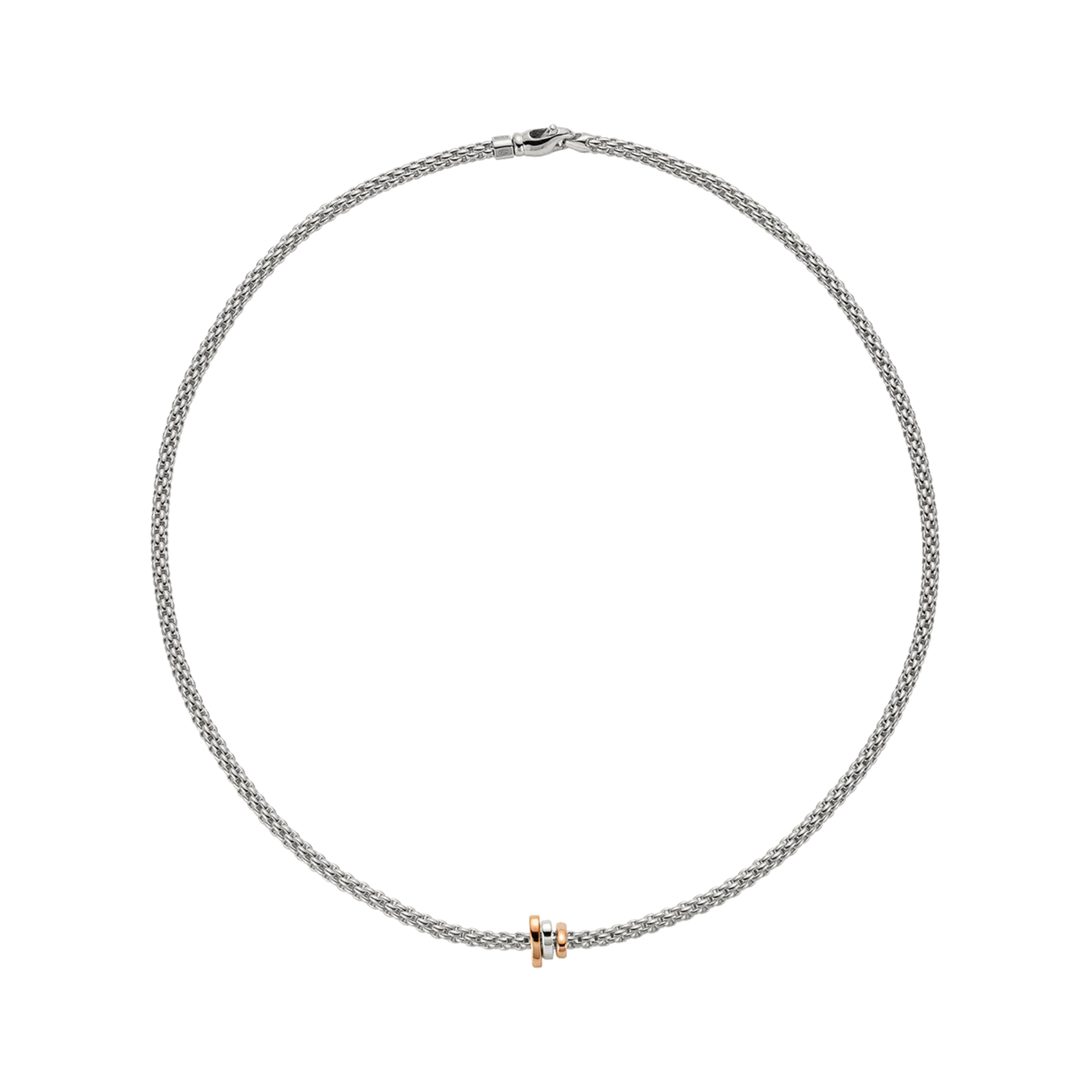 Prima Flex'It 18ct White Gold Necklace