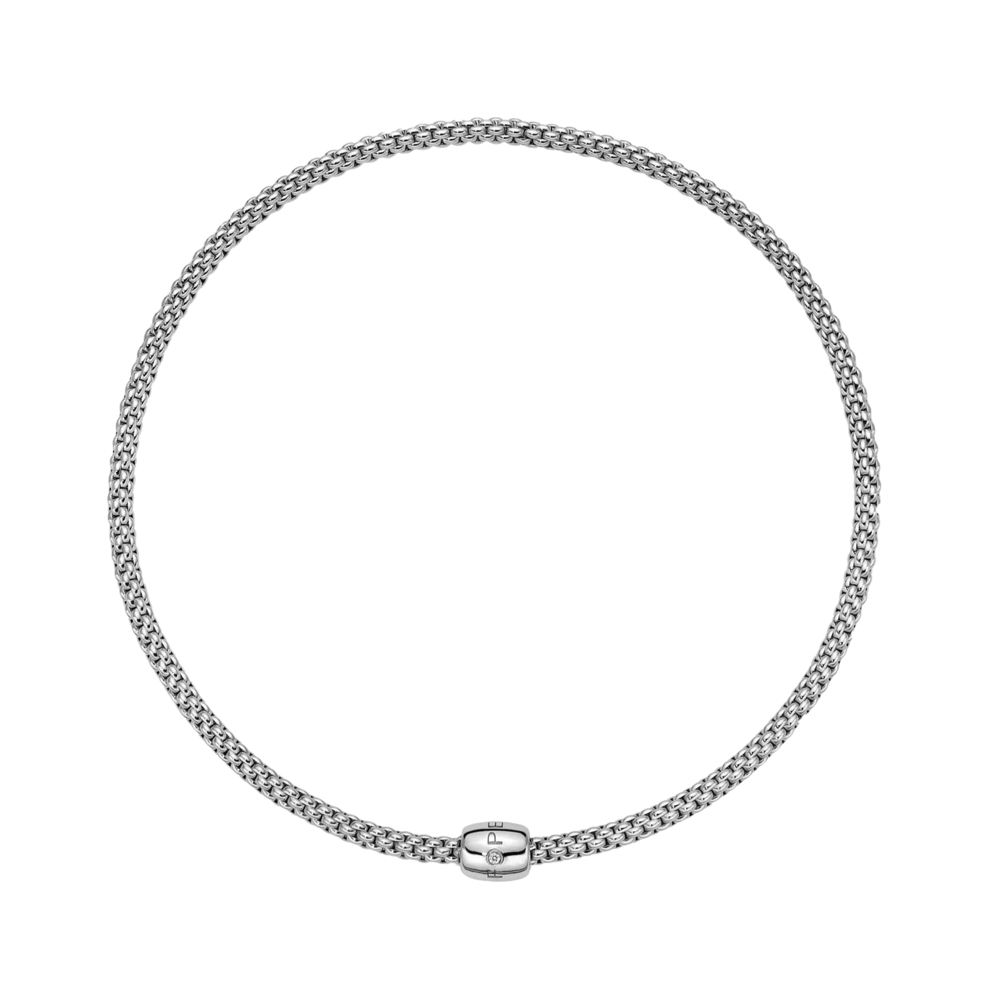Solo 18ct White Gold Necklace
