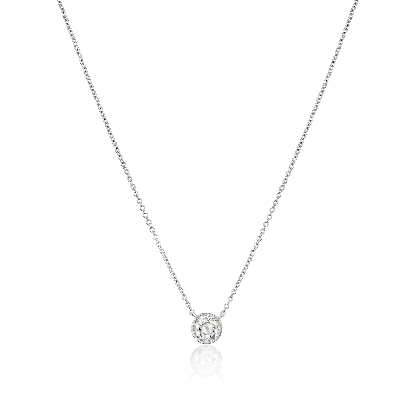 1.06cts Old-Cut Diamond Pendant