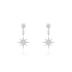 Sienna Slide On/Off Earring Fittings without Diamond Studs