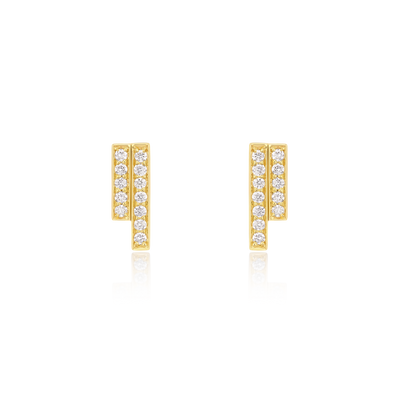 Skyline 0.23cts Diamond Mini Stud Earrings