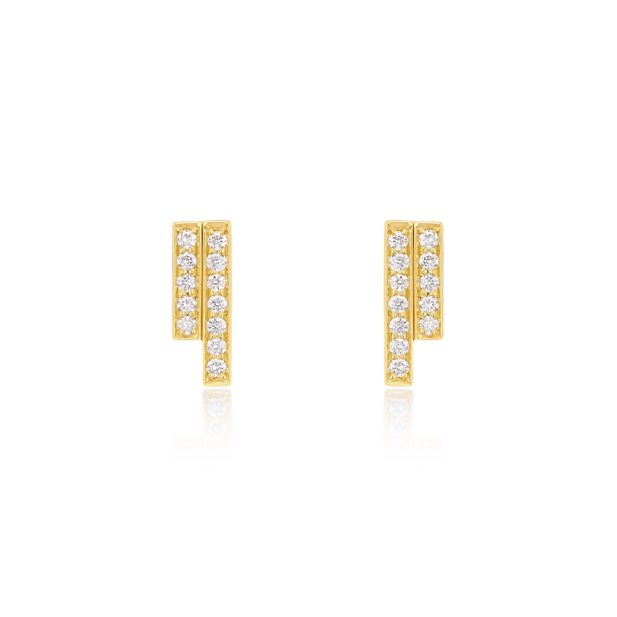 Skyline 0.23cts Diamond Mini Stud Earrings