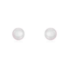 Freshwater Pearl Stud Earrings 6-6.5mm