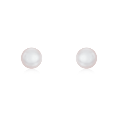 Freshwater Pearl Stud Earrings 6-6.5mm