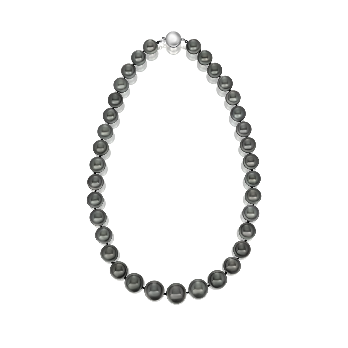 Single Row Tahitian Cultured Pearl Necklace