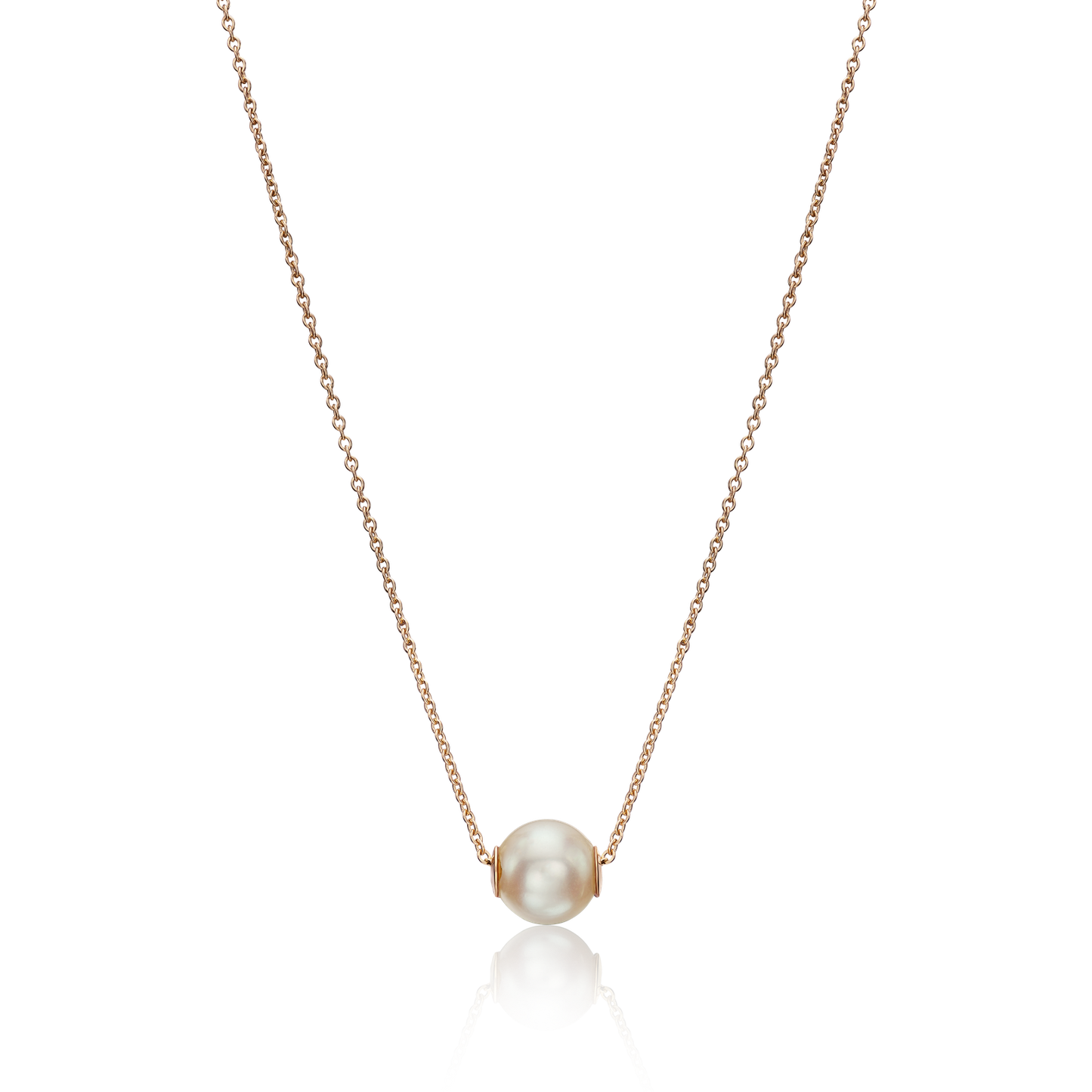 9-9.5mm Pearl 18ct Yellow Gold Pendant