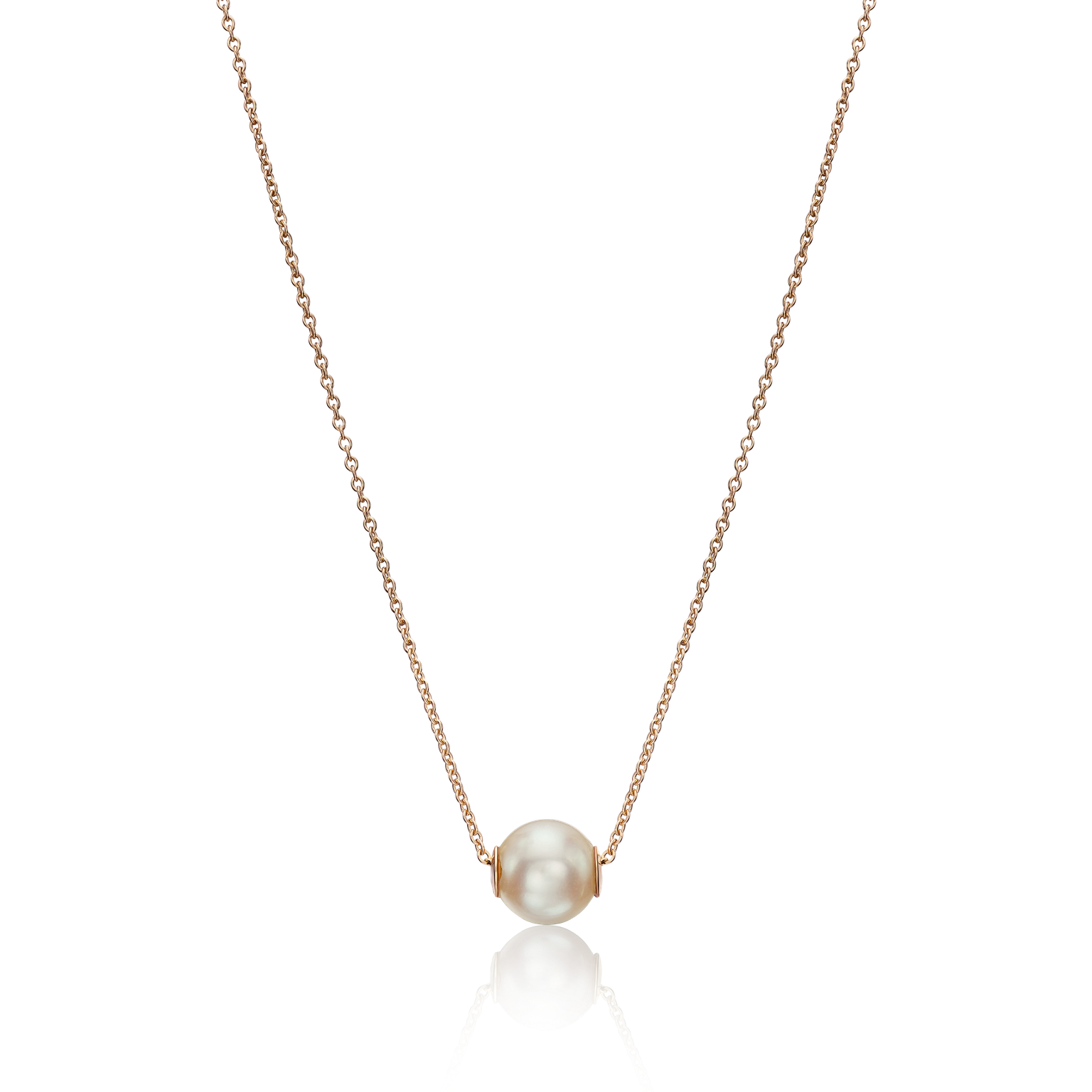 9-9.5mm Pearl 18ct Yellow Gold Pendant