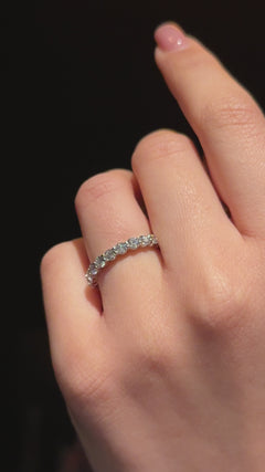 2.00cts Round Brilliant-Cut Diamond Full Eternity Ring