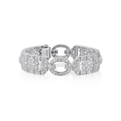 Art Deco Period Diamond Bracelet