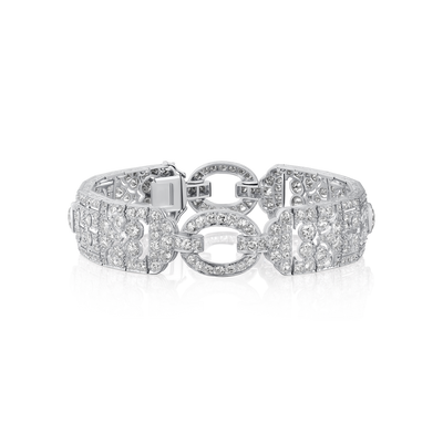 Art Deco Period Diamond Bracelet
