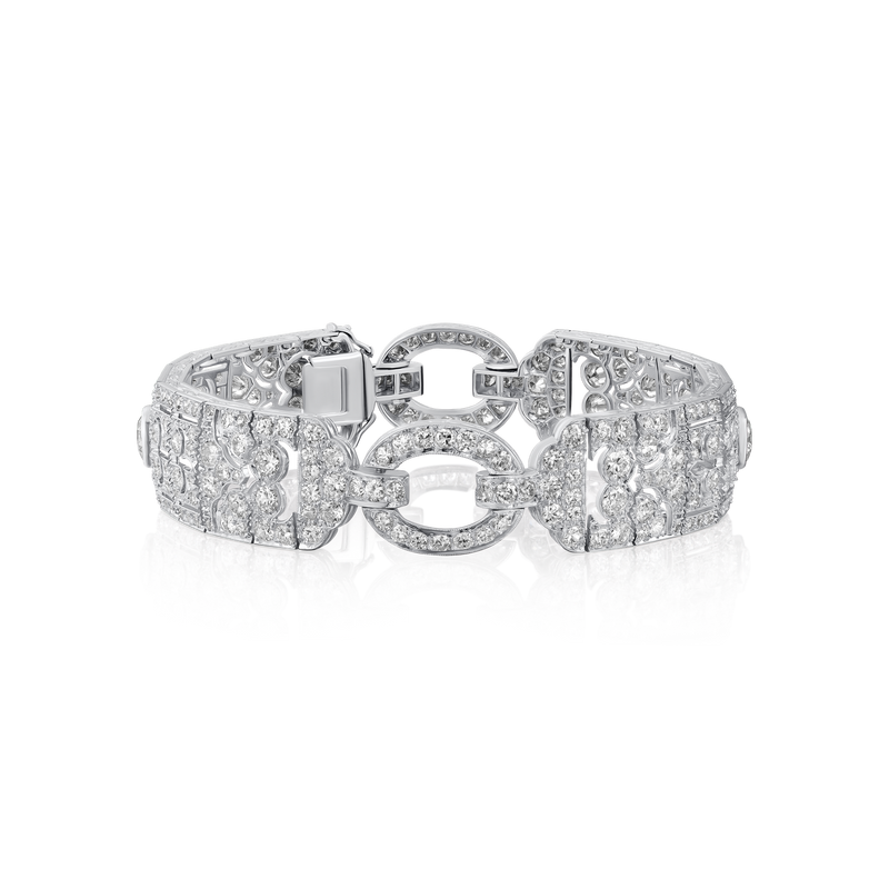 Art Deco Period Diamond Bracelet