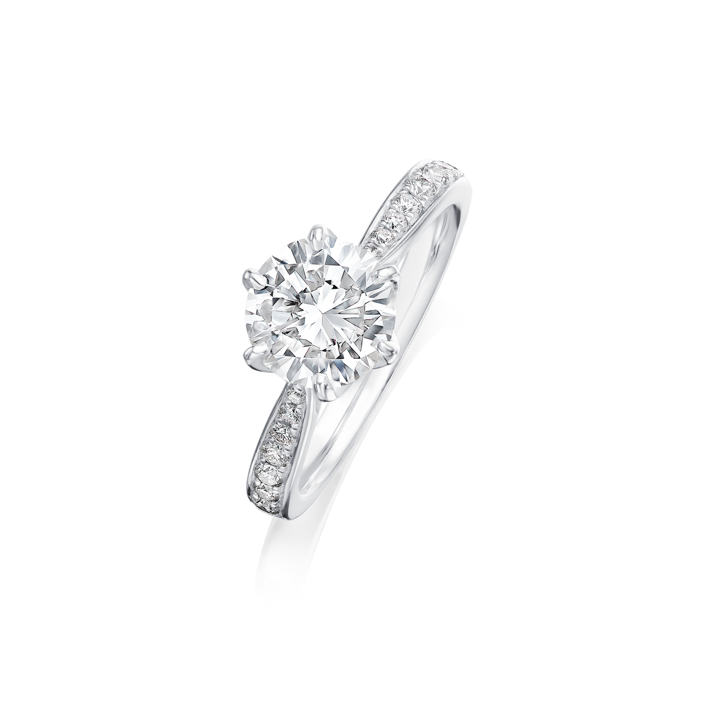 Round Brilliant Cut Diamond Engagement Ring – G Collins & Sons