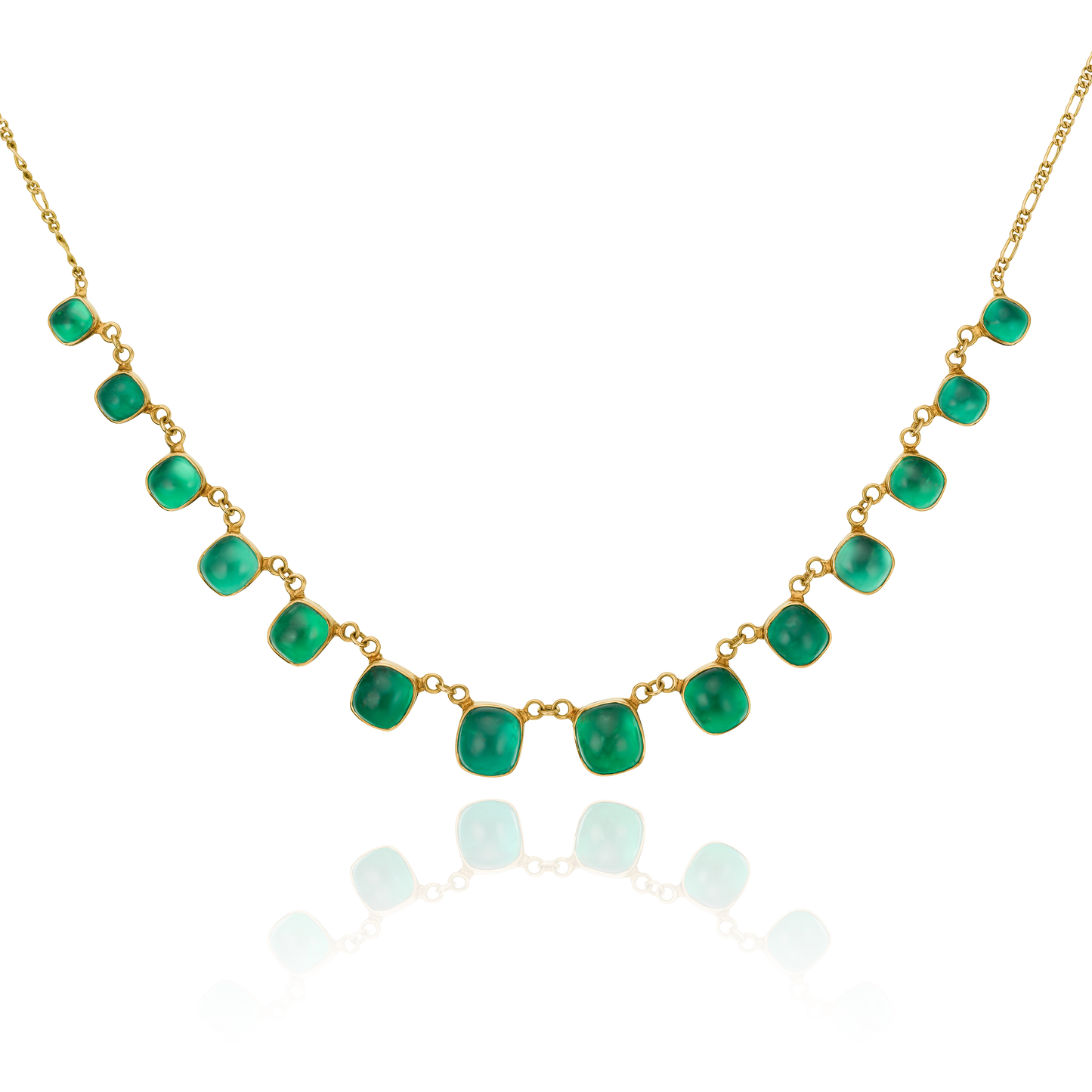 28.67cts Emerald Figari Fancy Necklet