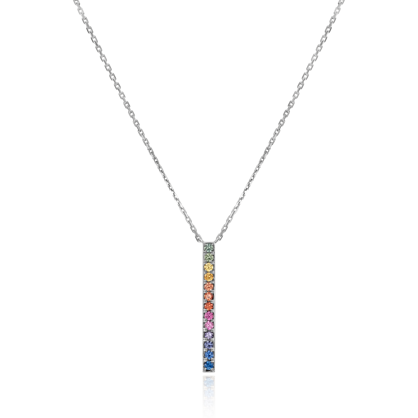 Skyline Multicolour Sapphire Pendant