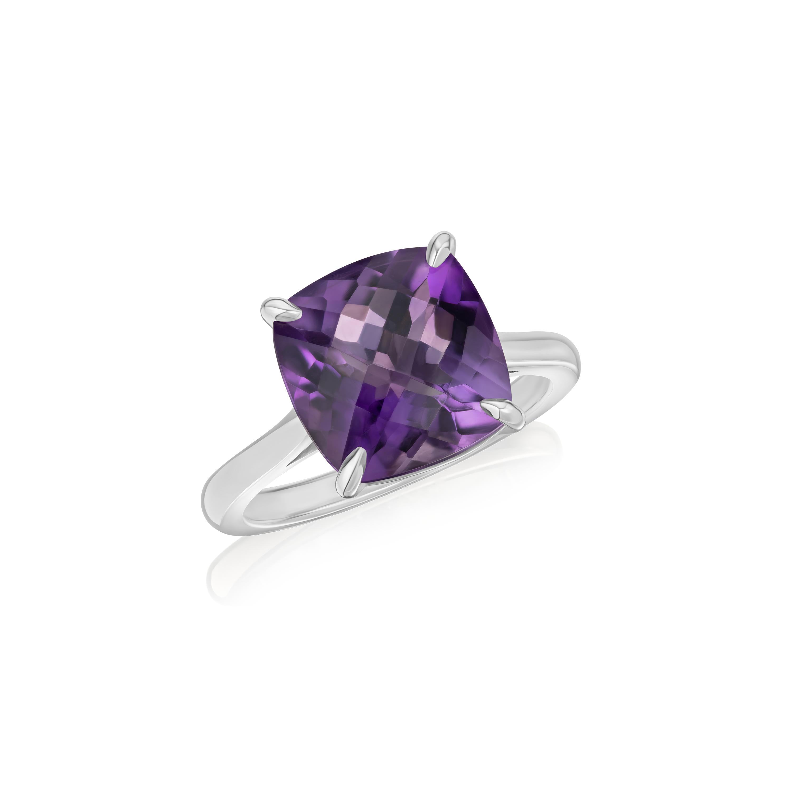 Cushion 2025 cut amethyst