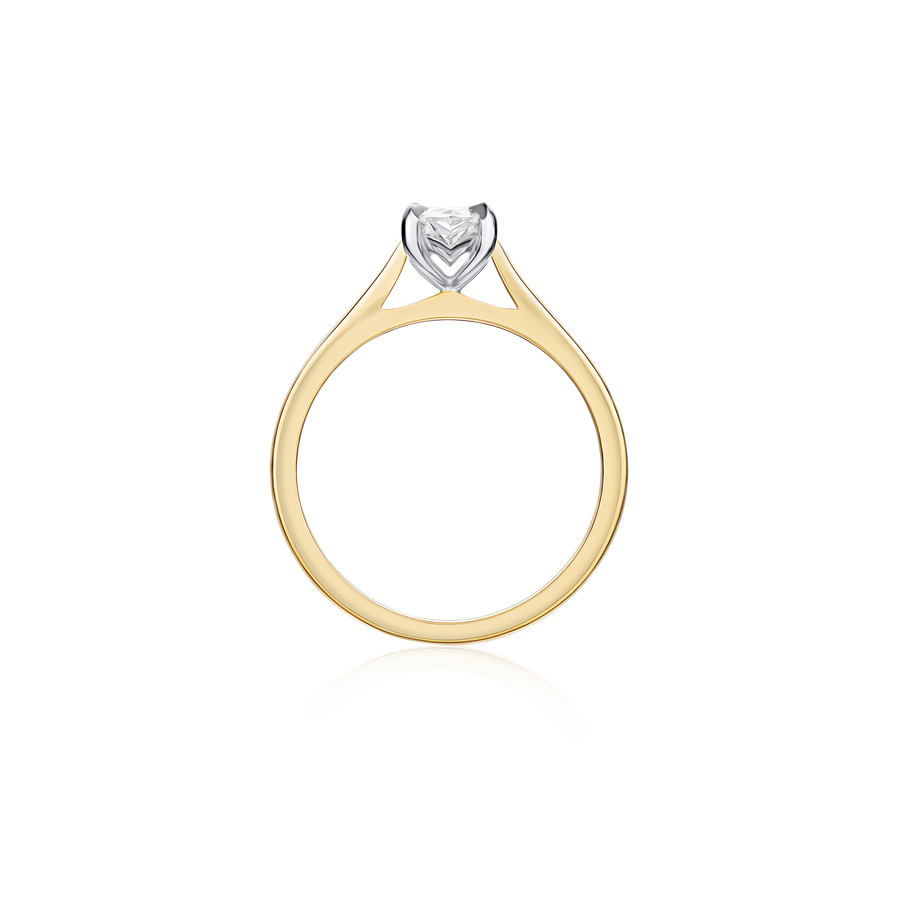1.02cts Marquise Cut Diamond Solitaire Engagement Ring