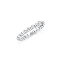 2.00cts Round Brilliant-Cut Diamond Full Eternity Ring