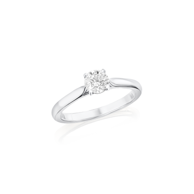 Round Brilliant Cut Diamond Solitaire Ring
