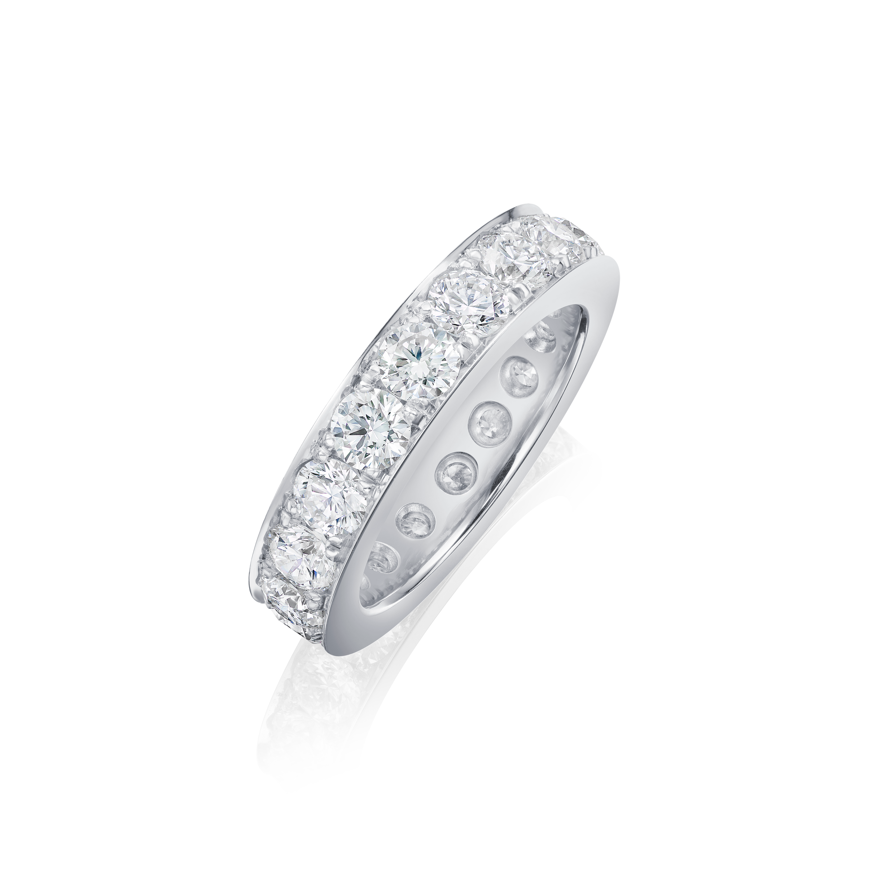 Skyline 4.5mm Diamond Eternity Ring