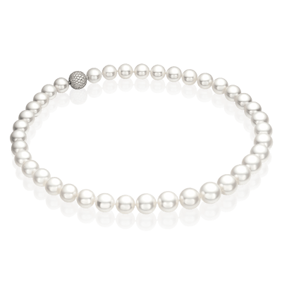 Graduated South Sea Cultured Pearl Necklace