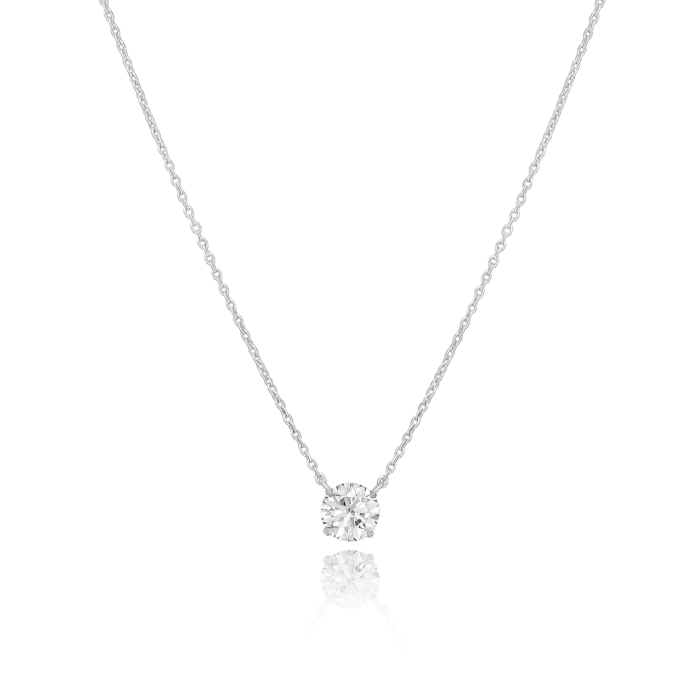 063cts Round Brilliant Cut Diamond Superfine Pendant G Collins And Sons 0961