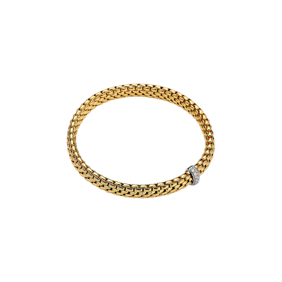 Vendome 18ct Yellow Gold Diamond Bracelet