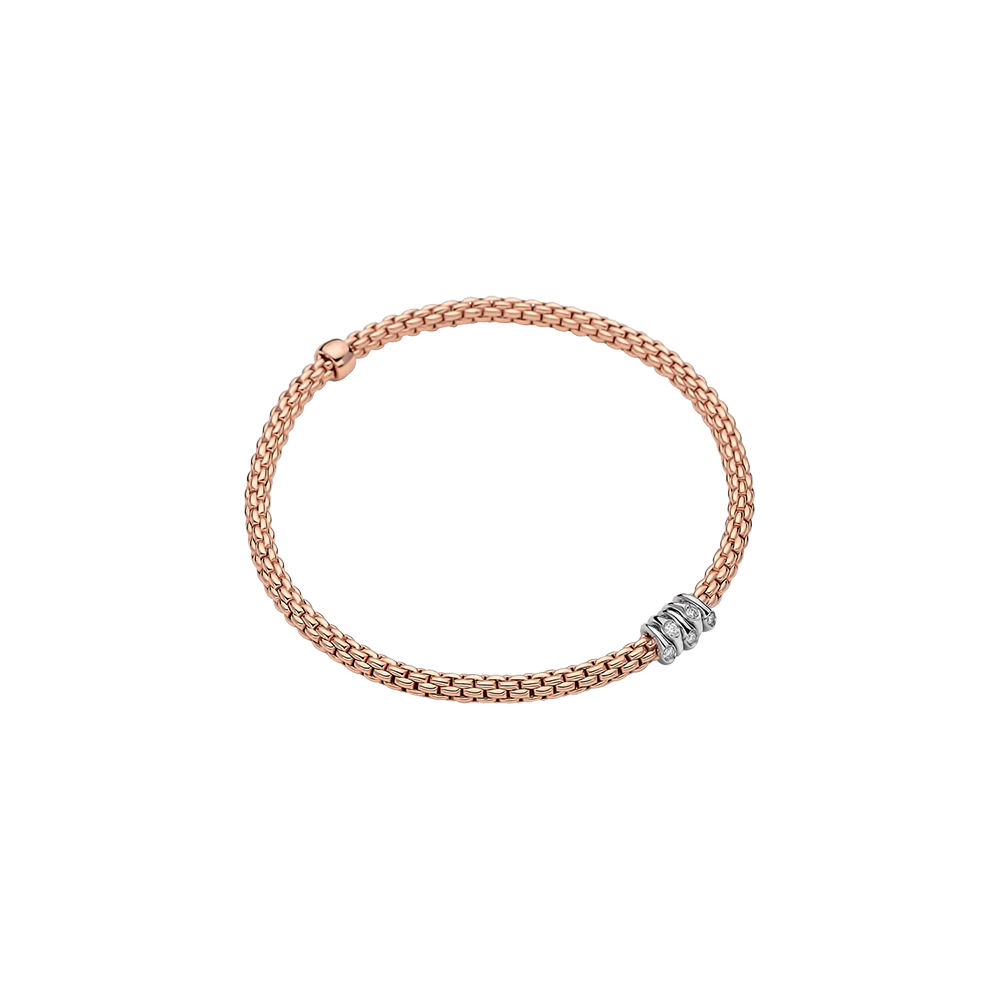 Prima 18ct Rose Gold Diamond Bracelet