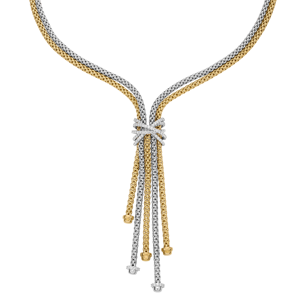 Prima 18ct Yellow Gold Multistrand Necklace