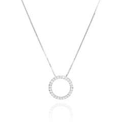 Diamond Halo Pendant