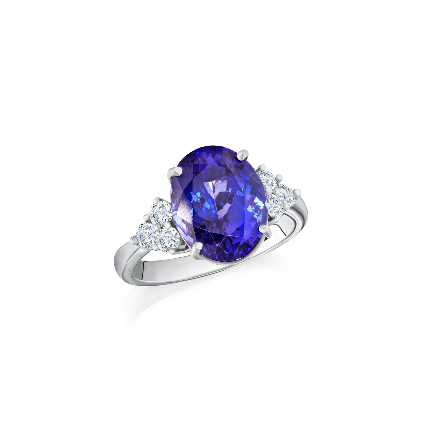 Tanzanite and Diamond Ring