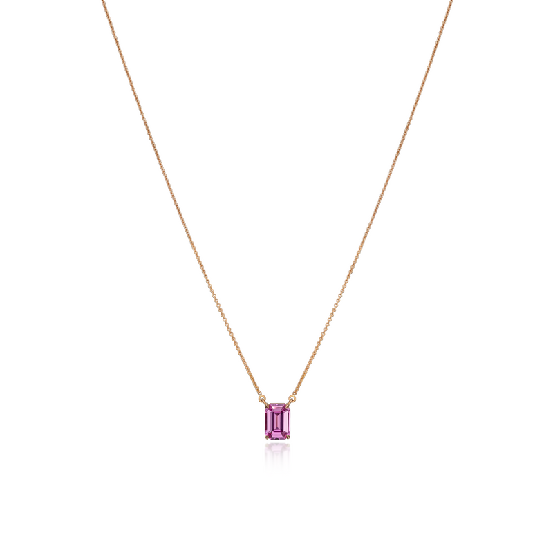 0.91cts Pink Sapphire Superfine Pendant