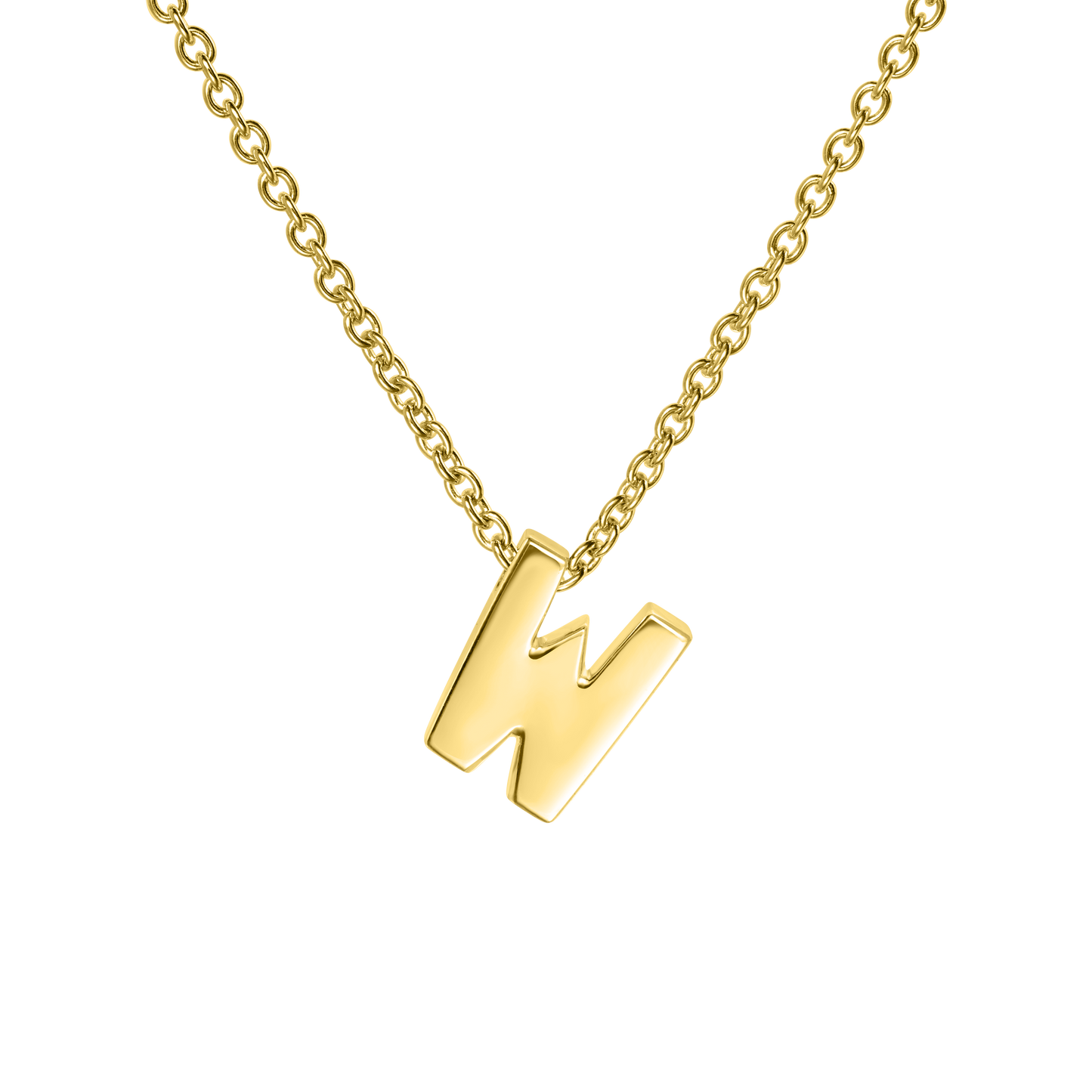 18ct Yellow Gold Initial Pendant