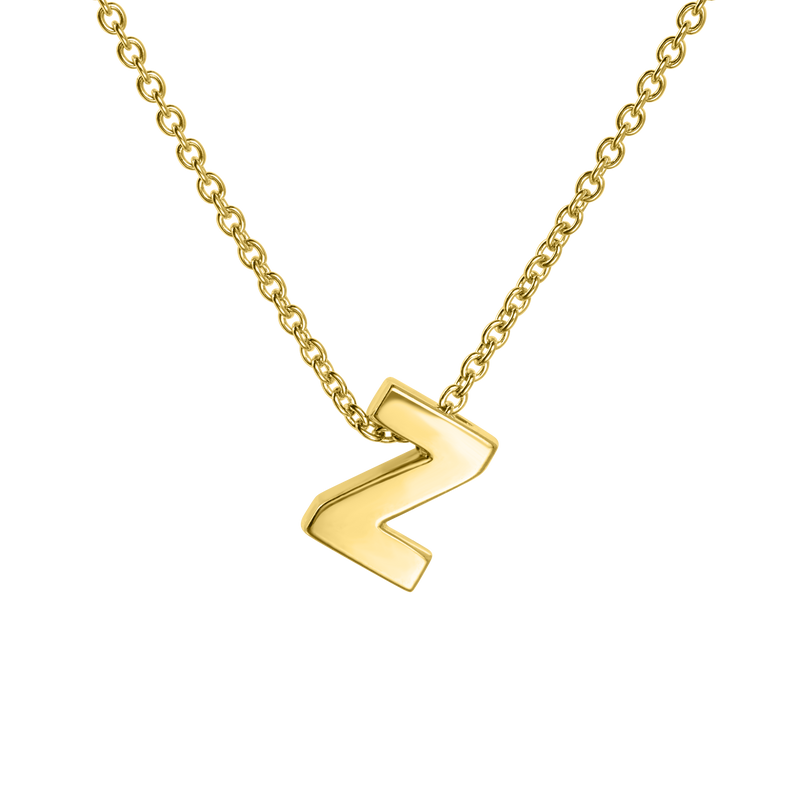 18ct Yellow Gold Initial Pendant
