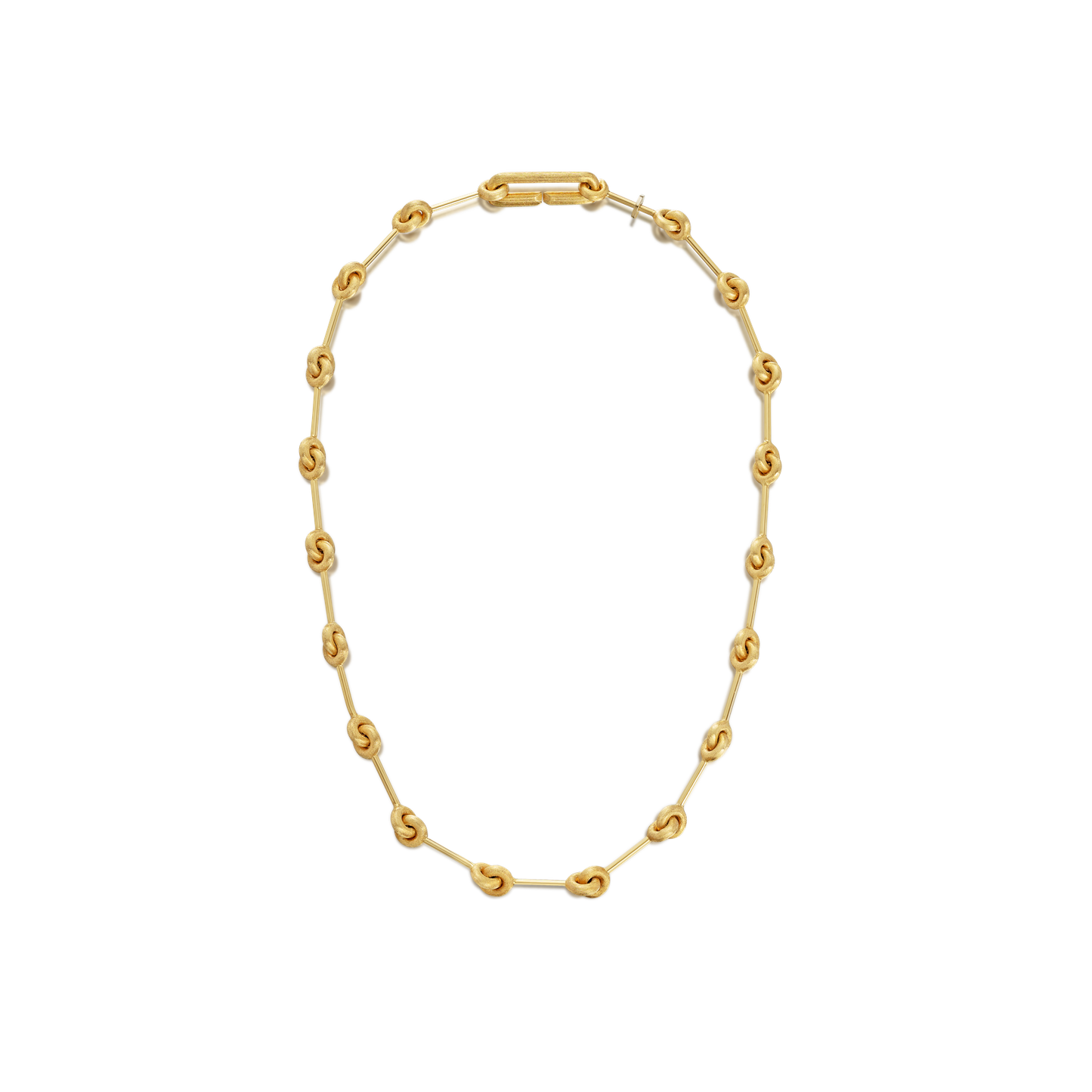 18ct Yellow Gold Fancy Link Necklet