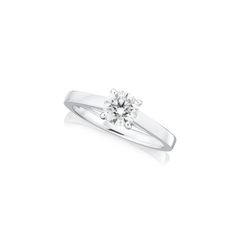 0.82cts Diamond Solitaire Ring