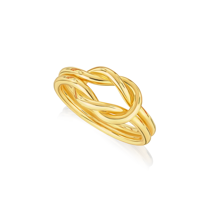 18ct Yellow Gold Knot Ring